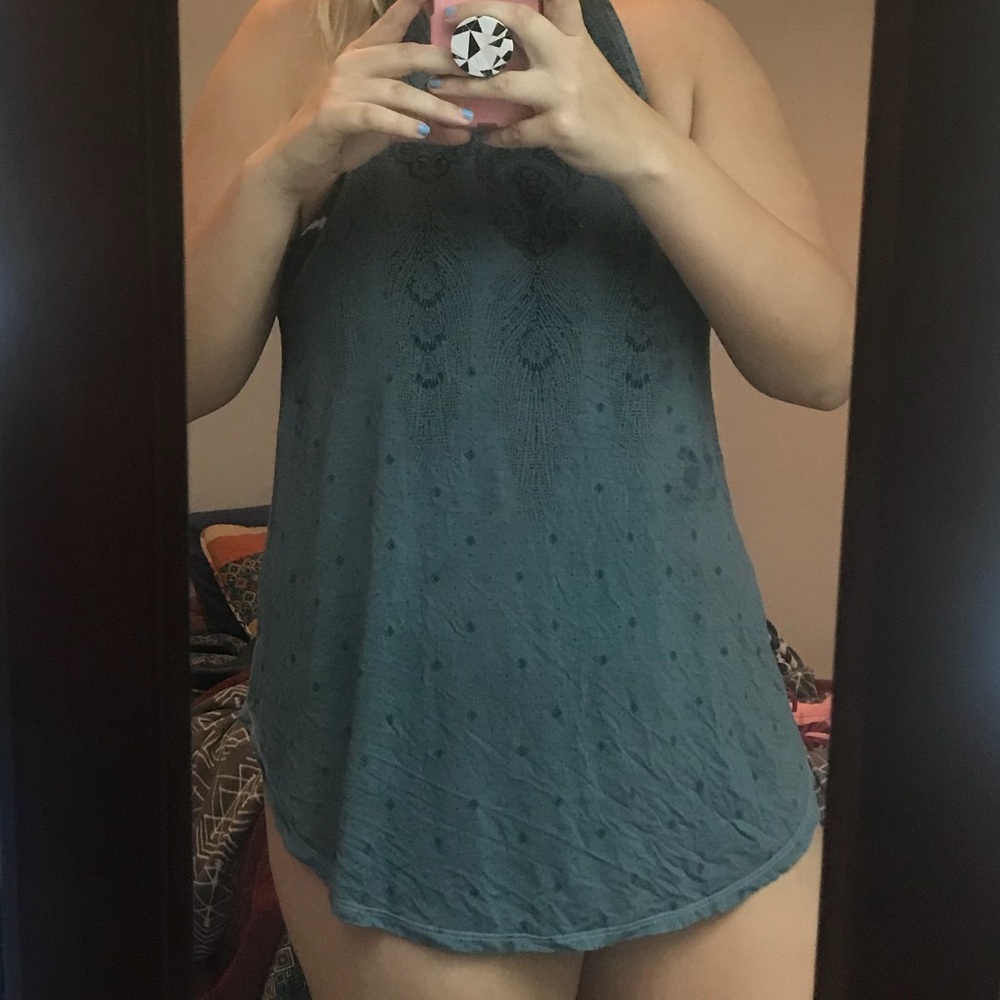 High neck soft and sexy tee from American Eagle